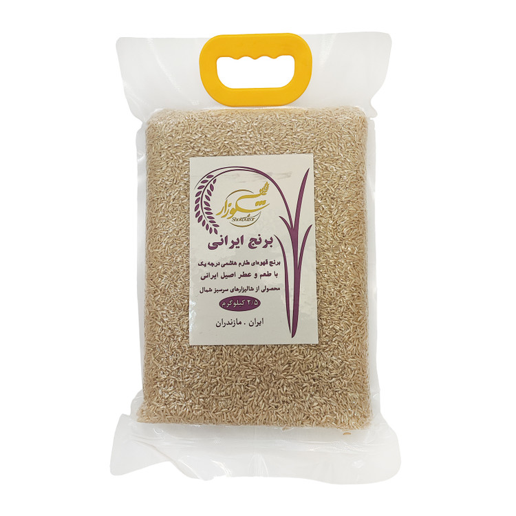 برنج قهوه ای طارم هاشمی